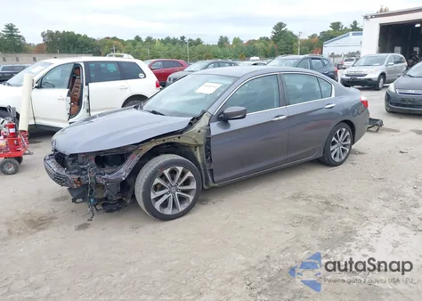 2015 Honda Accord Sport z USA, uszkodzony, nr VIN 1HGCR2F59FA265084